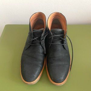 Clark's Black Leather Mid Boots